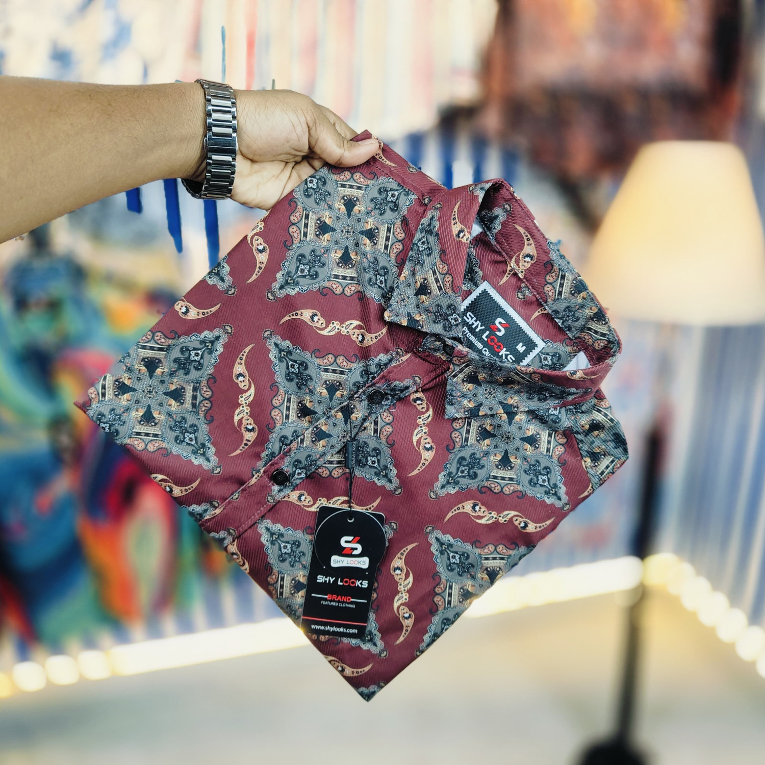 China Spandex Stretched Full Shirt