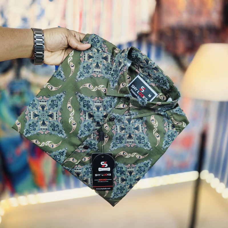 China Spandex Stretched Full Shirt