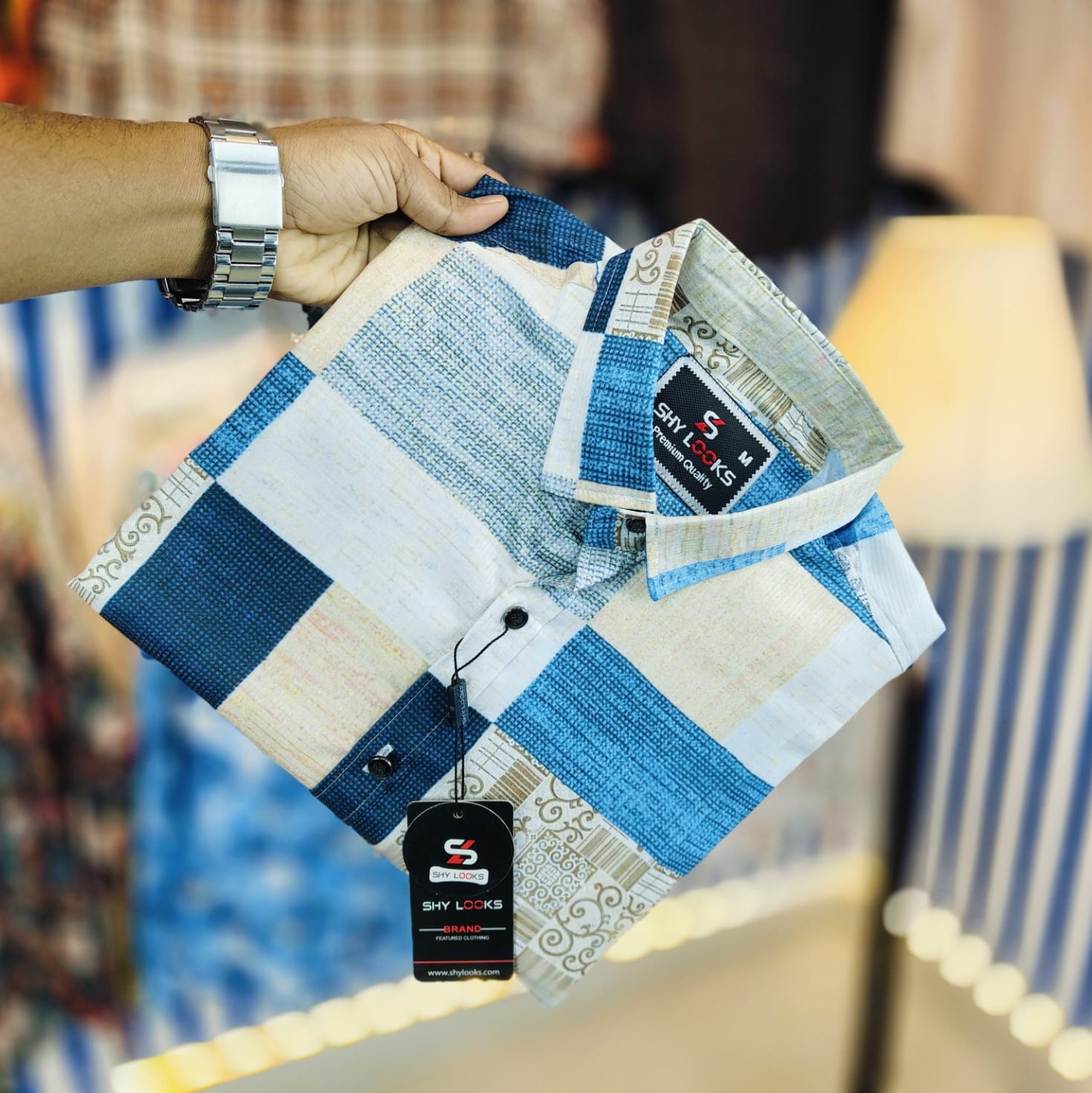 China Spandex Stretched Full Shirt