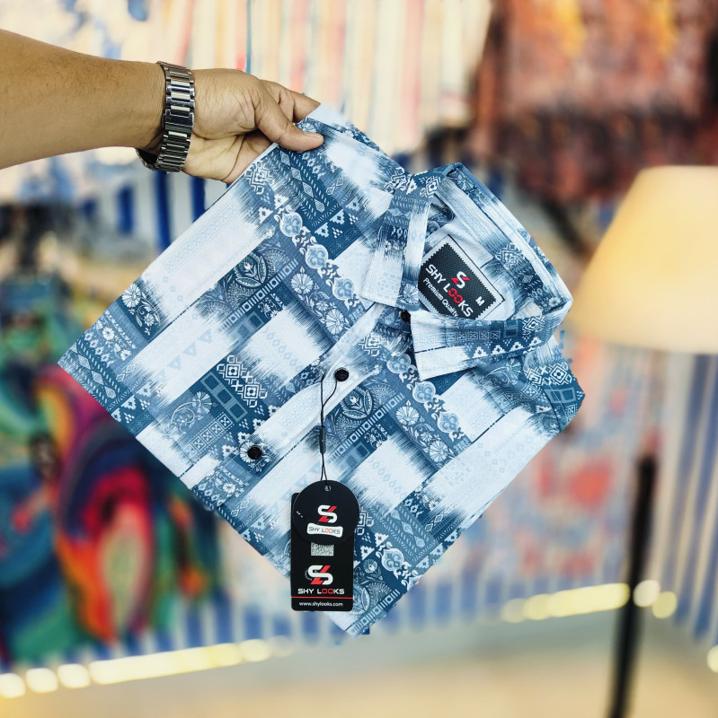 China Spandex Stretched Full Shirt