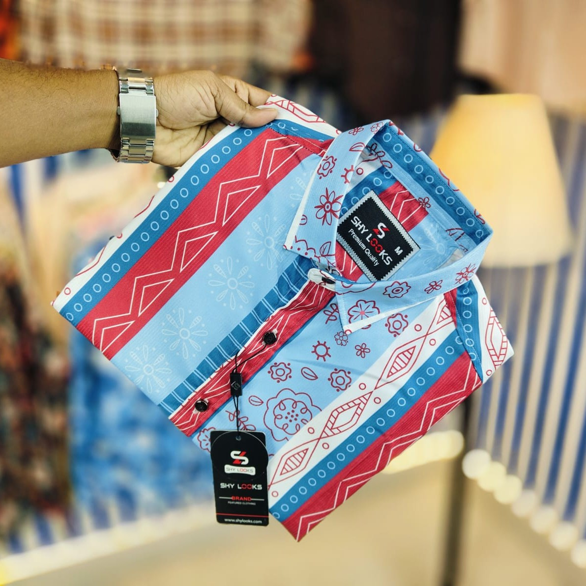 China Spandex Stretched Full Shirt