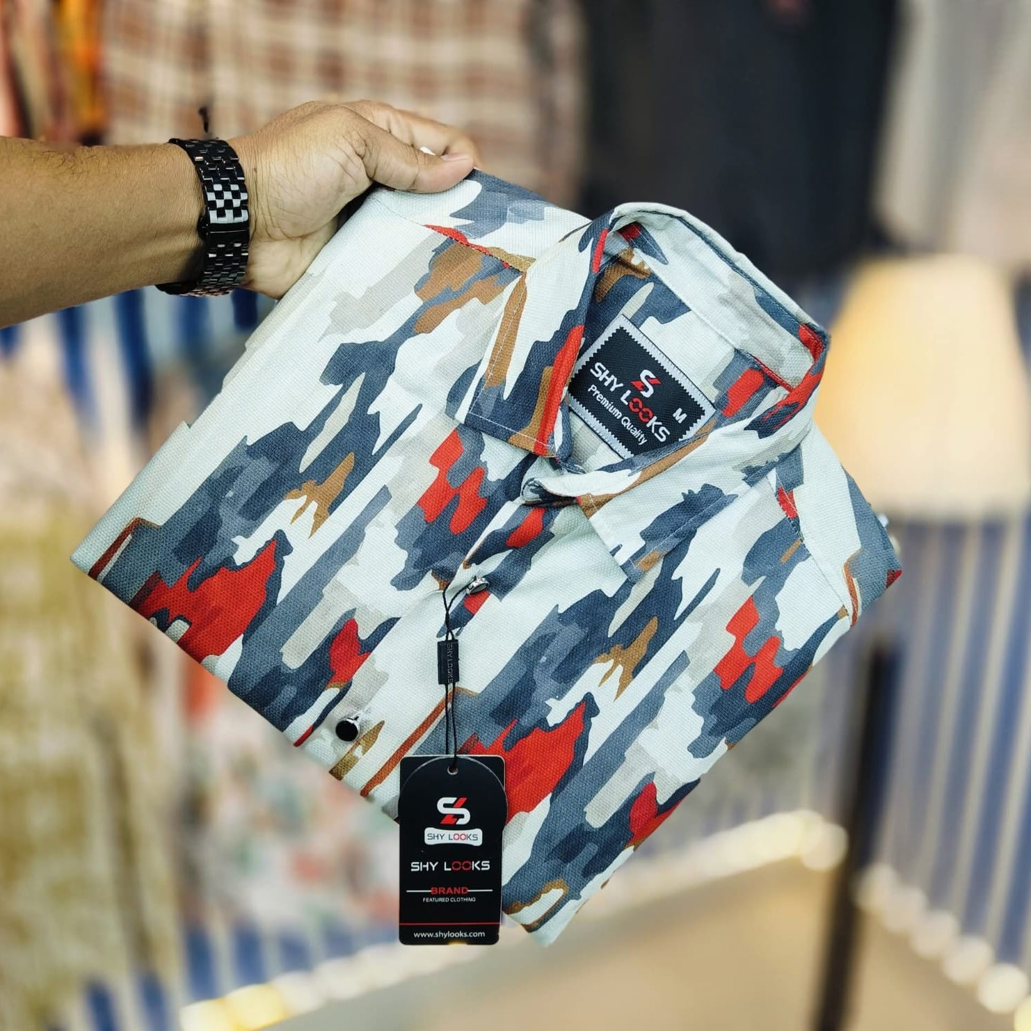 Digital Dubi Cotton Full sleeve Shirt