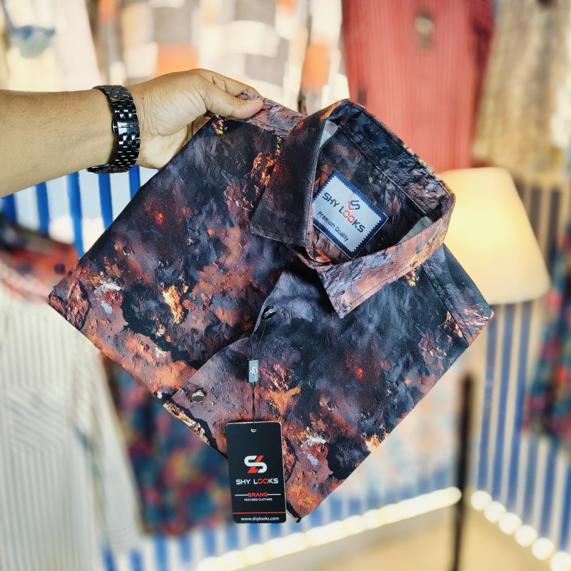 Digital Dubi Cotton Full sleeve Shirt