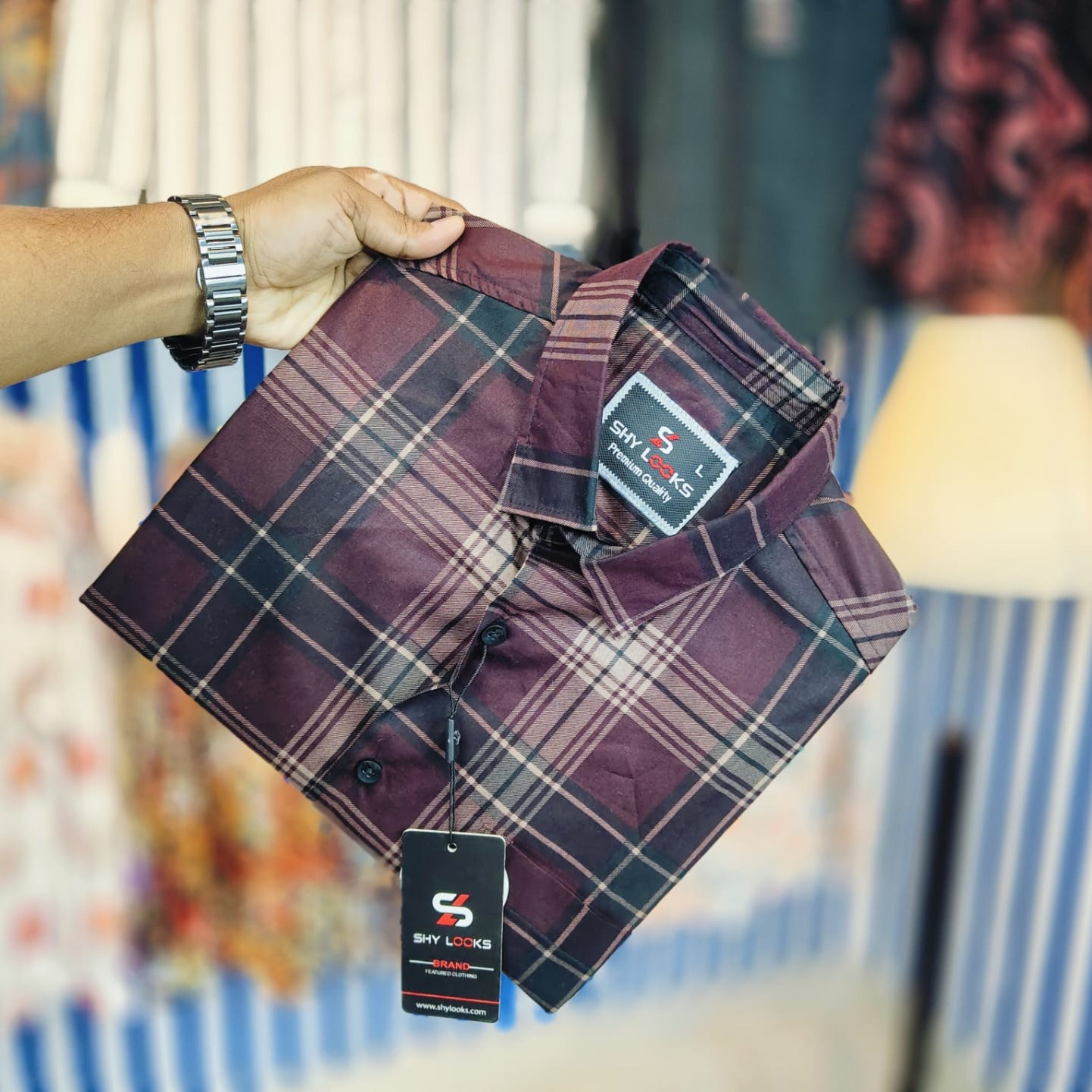 Premium Full Sleeve Check Shirt